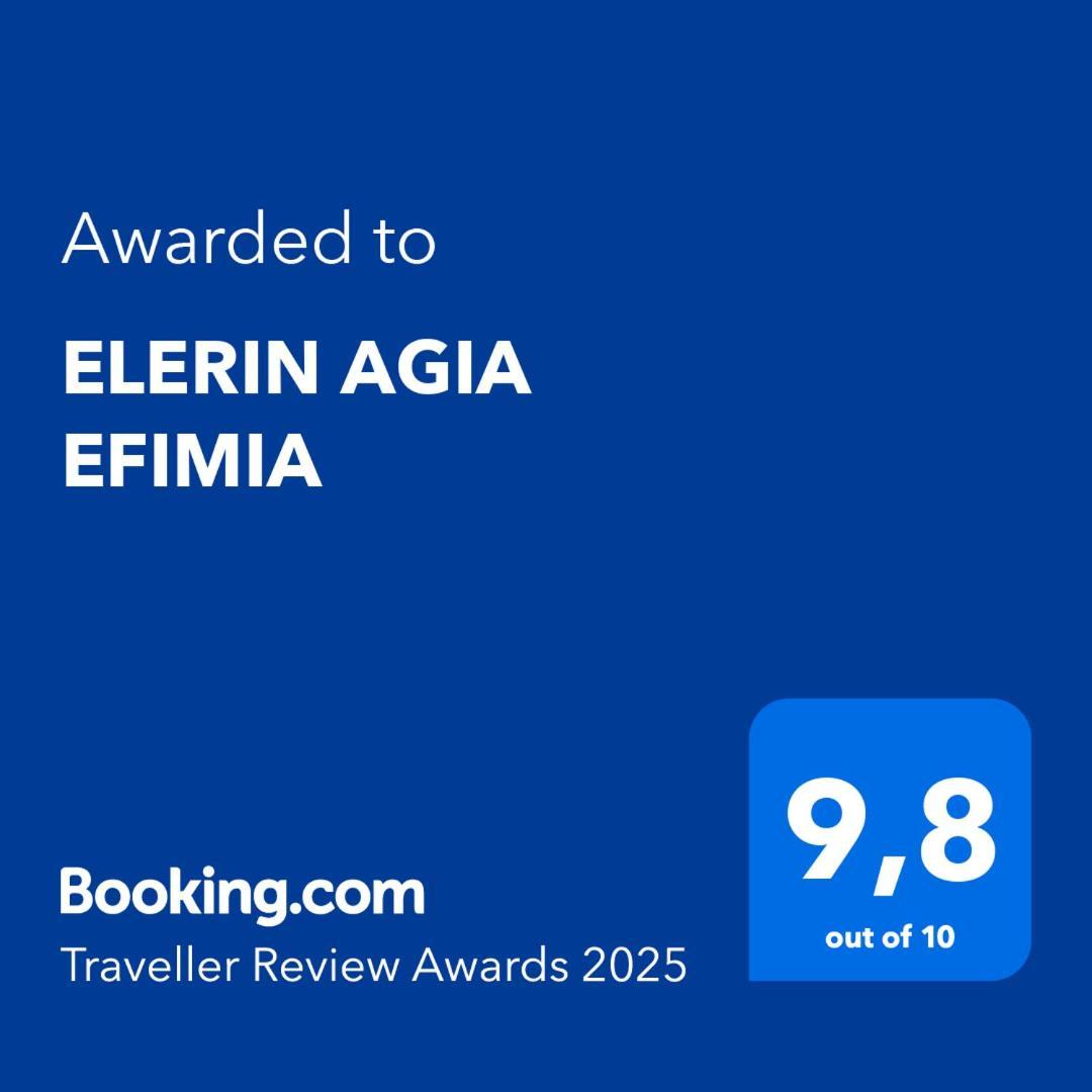 Elerin Agia Efimia Lägenhet Exteriör bild